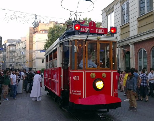 Getting to the Hagia Sophia by Tram