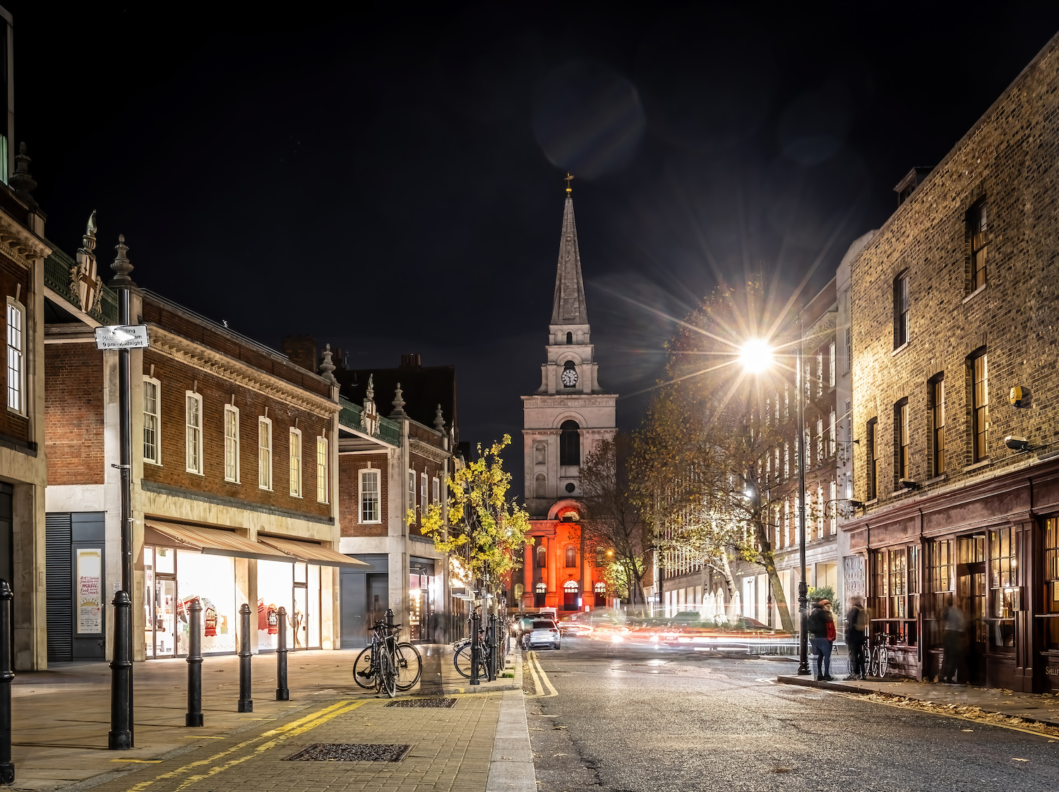 London street food Old Spitalfields Market