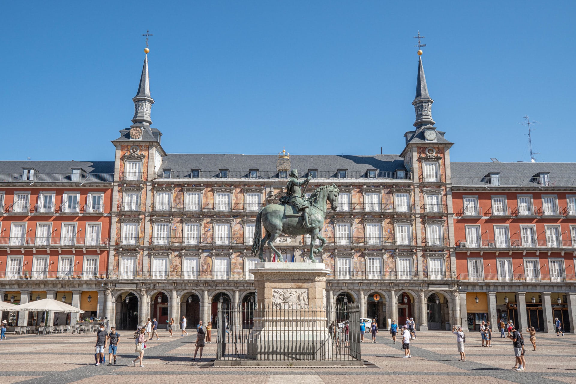 Monuments in Madrid - Plaza Mayor