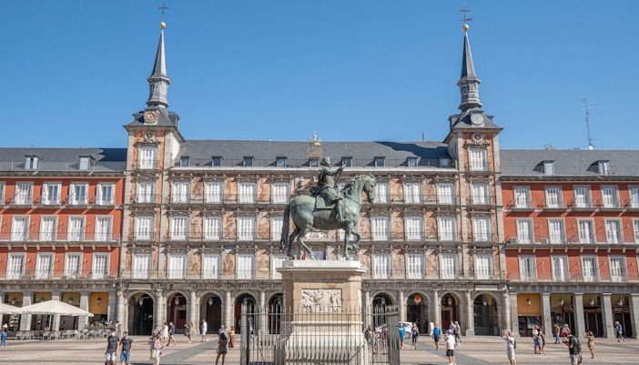 Monuments in Madrid - Plaza Mayor