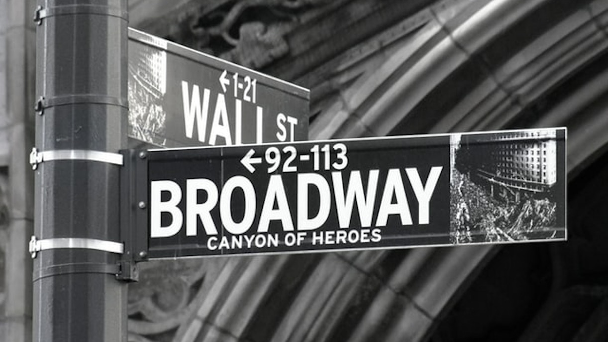 broadway direction board