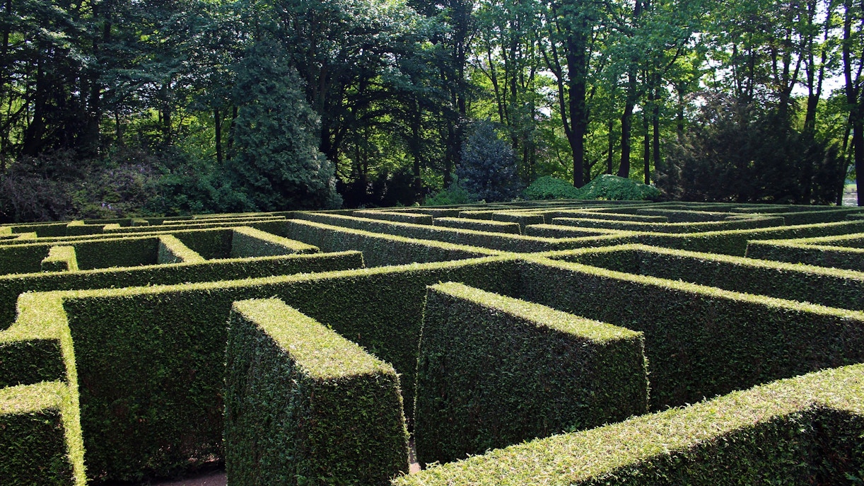 Schloss Chenonceau Irrgarten