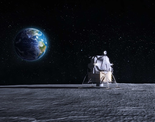 Kennedy Space Center Attractions - Moonscape