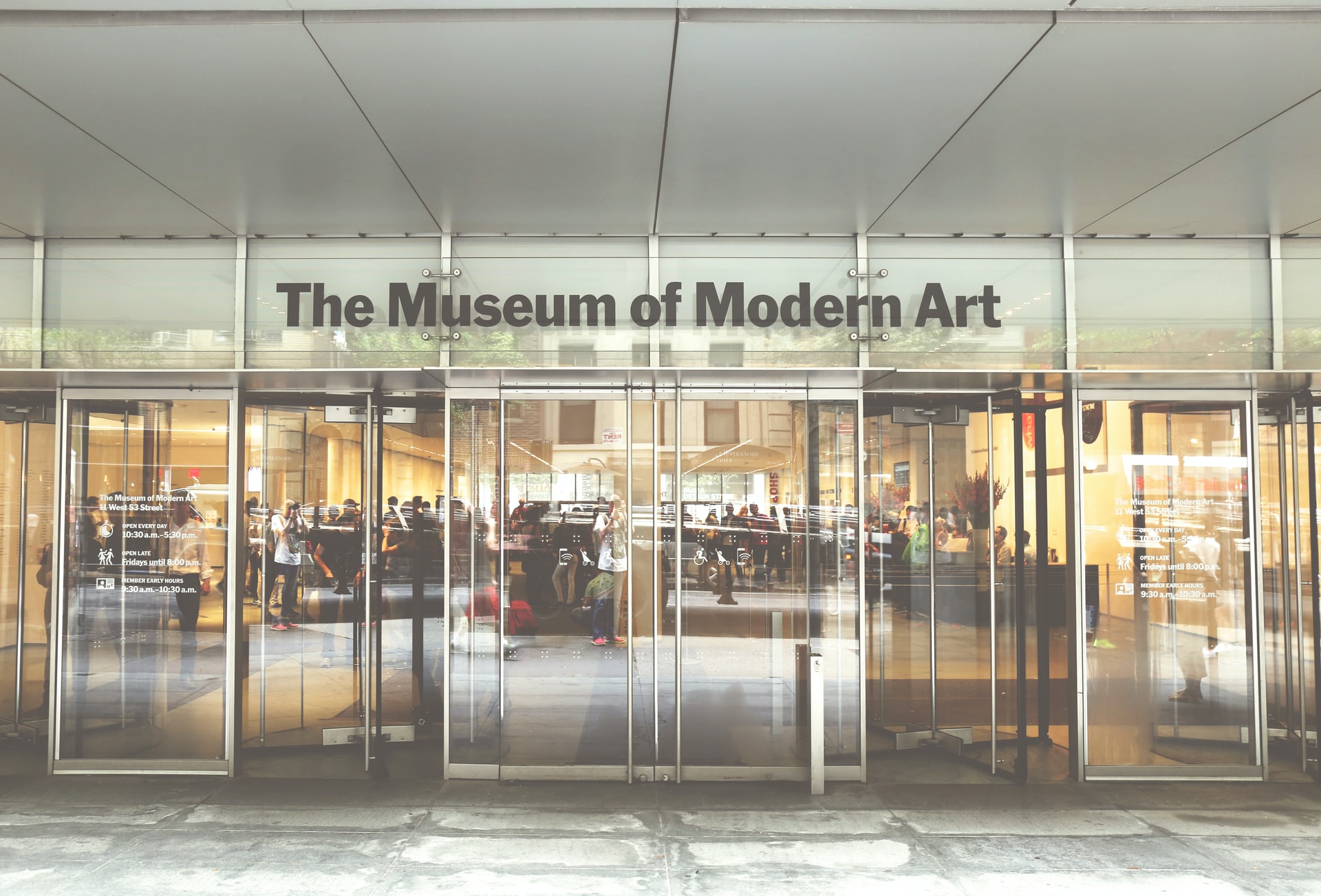 Peek Into at the Museum of Modern Art NYC