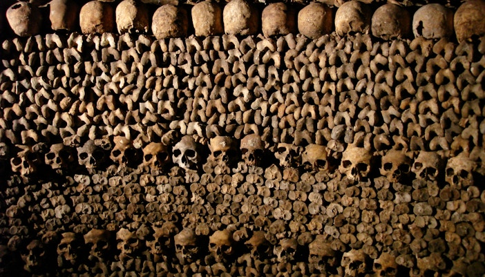 Paris in October- Catacombs of Paris