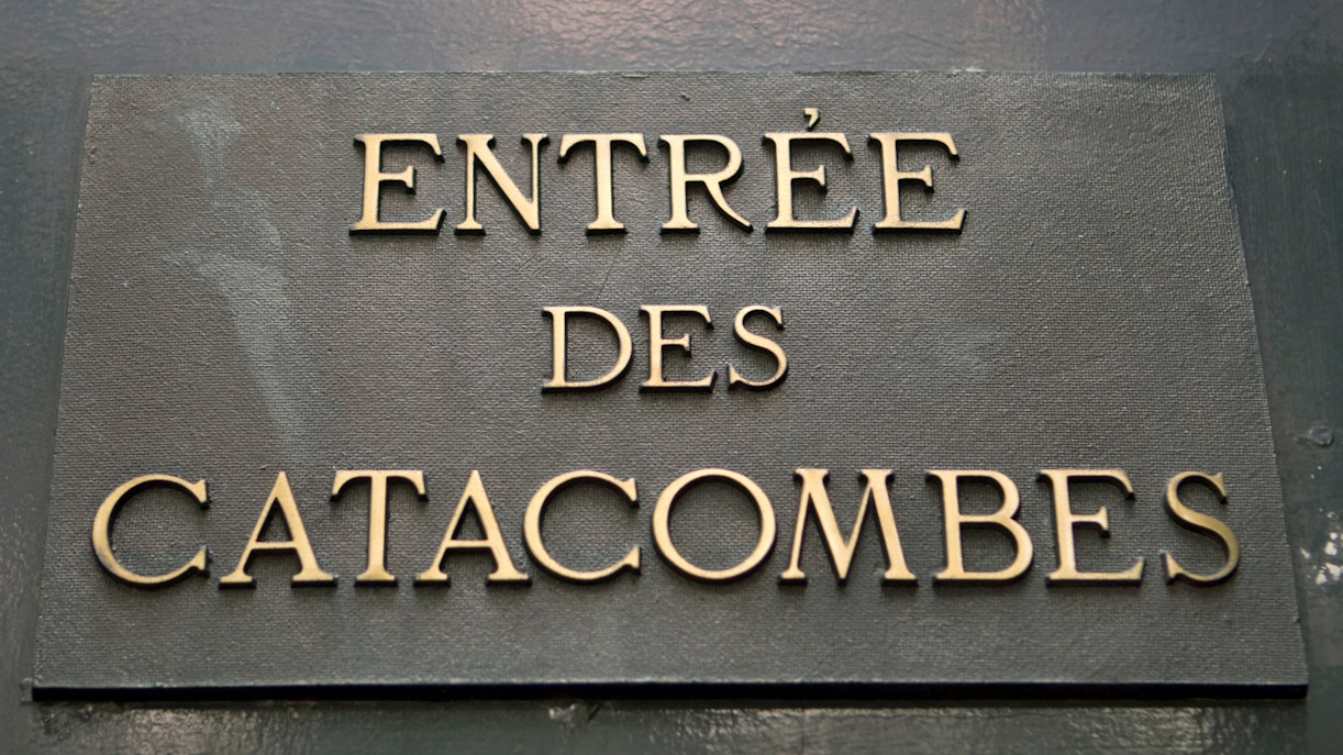 Paris Catacombs Entry and exit