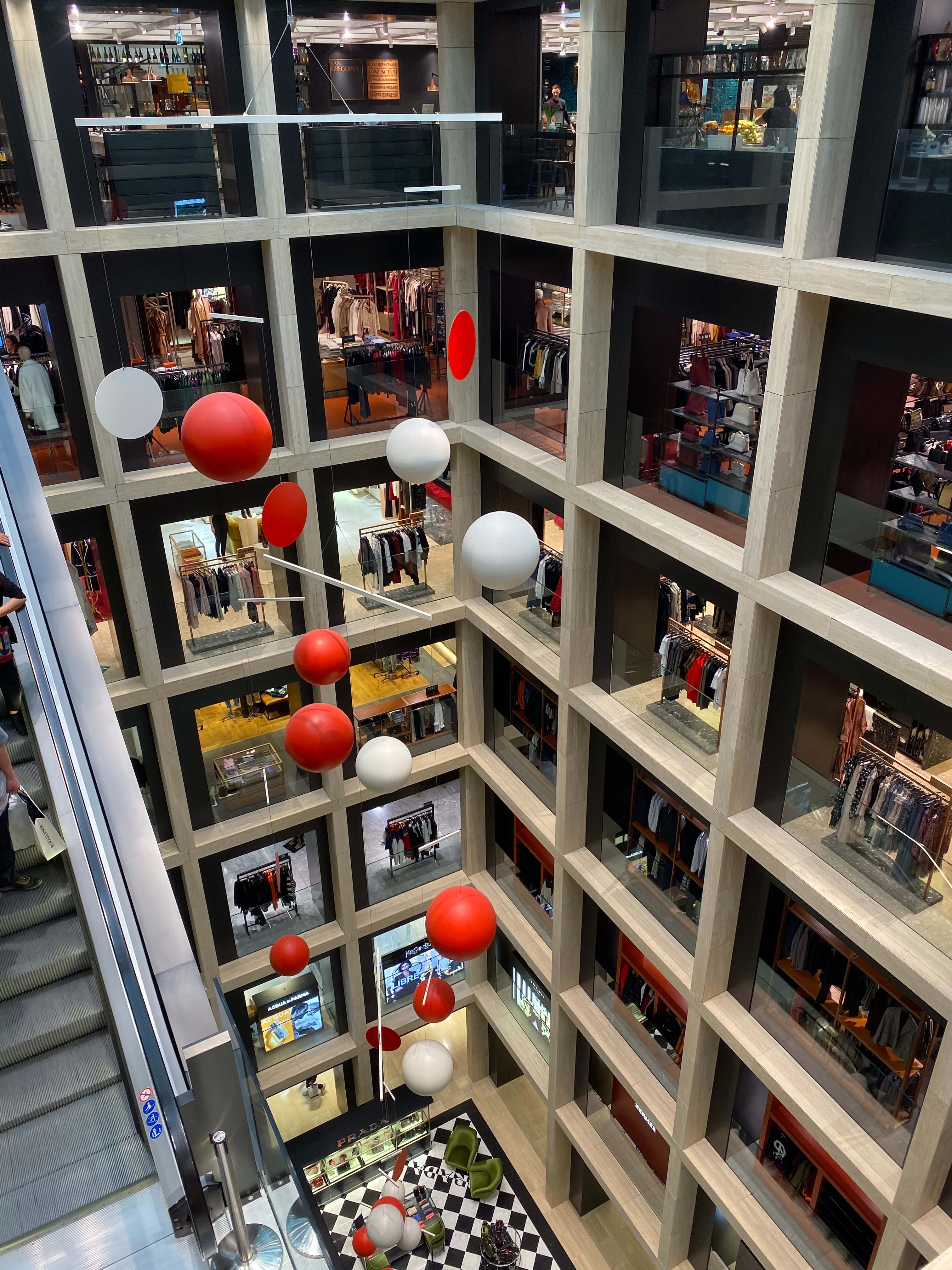 Shopping in Rome - Rinascente Roma Tritone