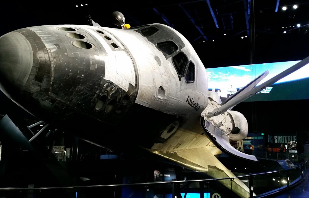 Kennedy Space Center Attractions - Space Shuttle Atlantis
