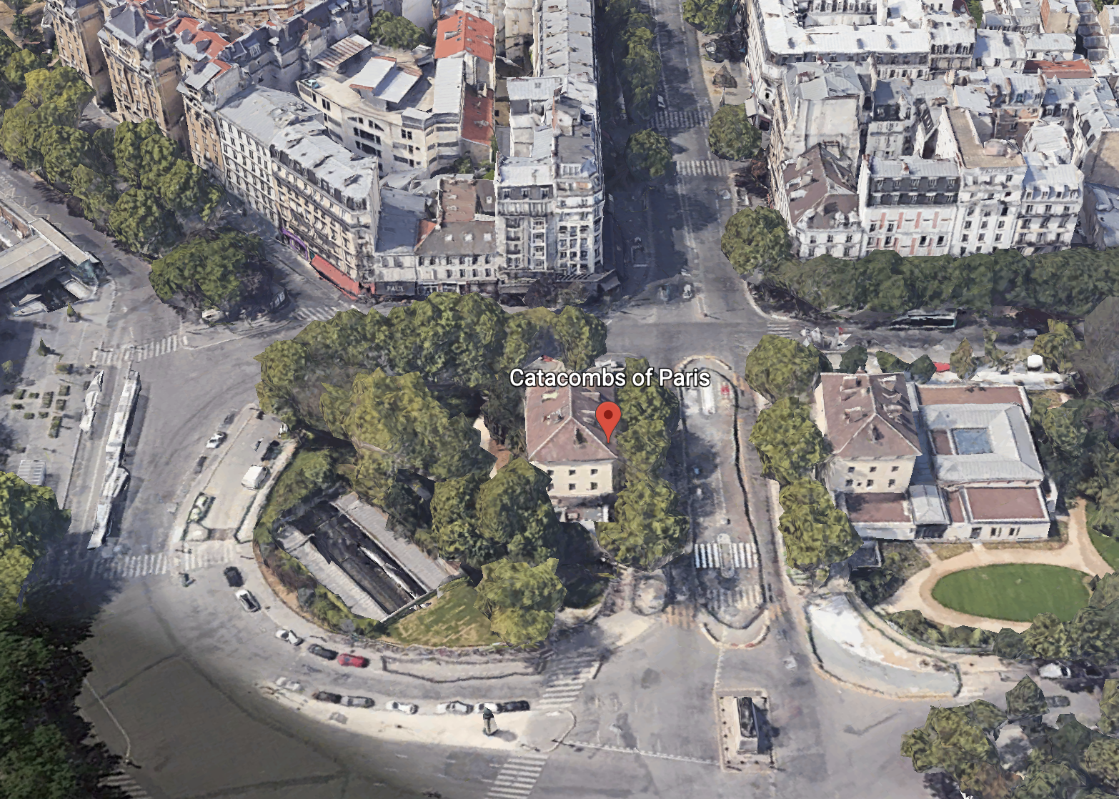 localização catacumbas de paris