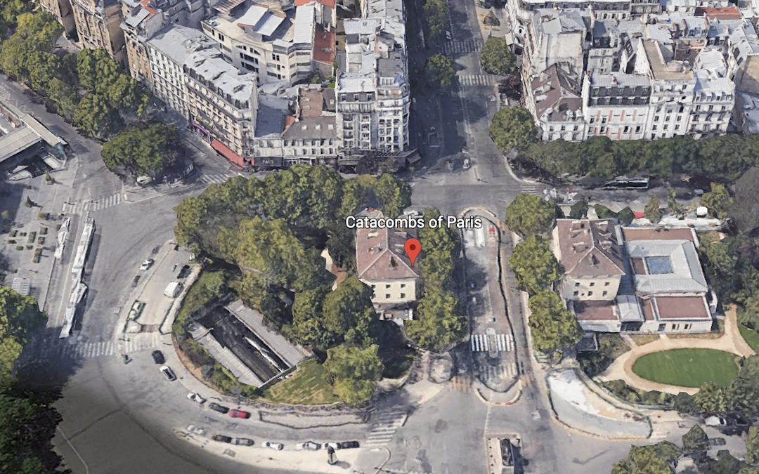 localização catacumbas de paris