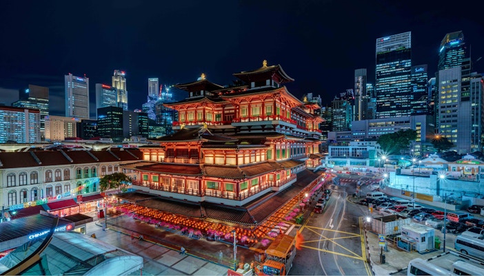 Singapore in July - Buddha Tooth Relic Temple & Museum