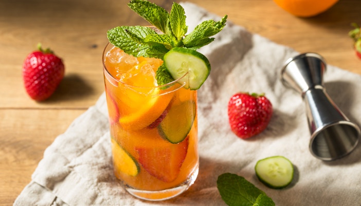 London street food Pimm’s No. 1