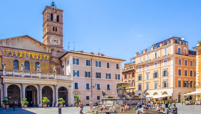 Best places to visit in Rome  Basilica di Santa Maria in Trastevere