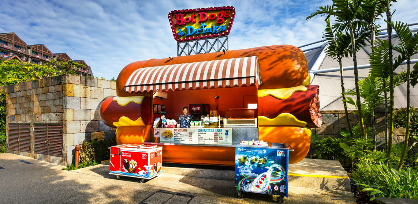 Adventure Cove Waterpark Singapore Dining