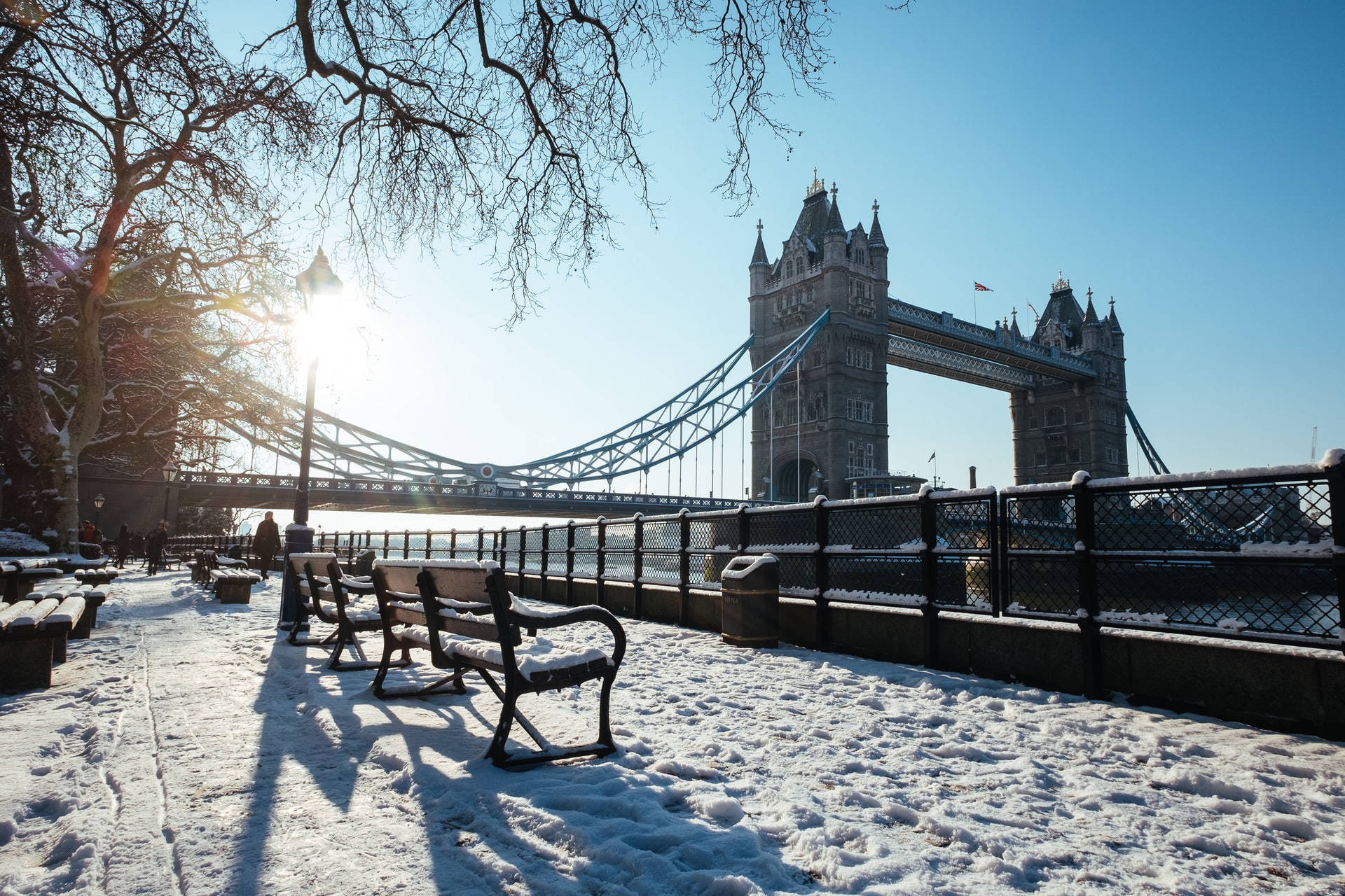 London in winter