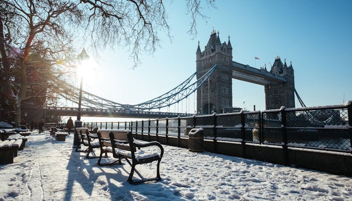 London in winter