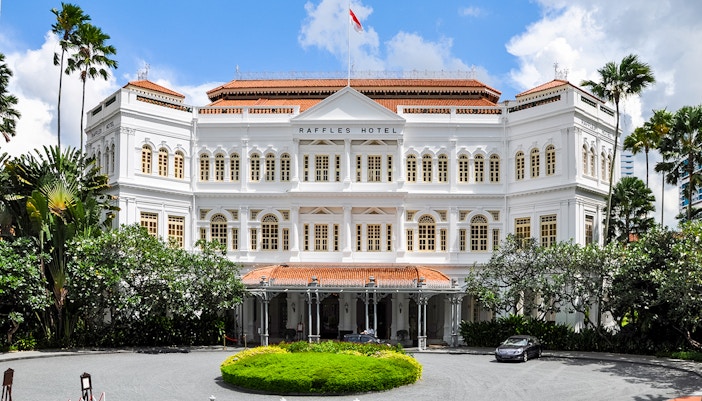 Monuments in Singapore - Raffles Hotel