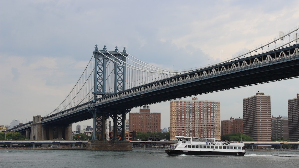Ferry boat to the Statue of Liberty