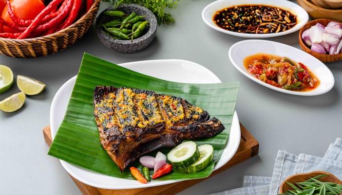 singapore street food - Sambal Stingray