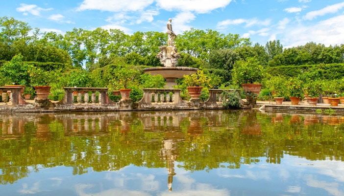Florence in April - Boboli Gardens