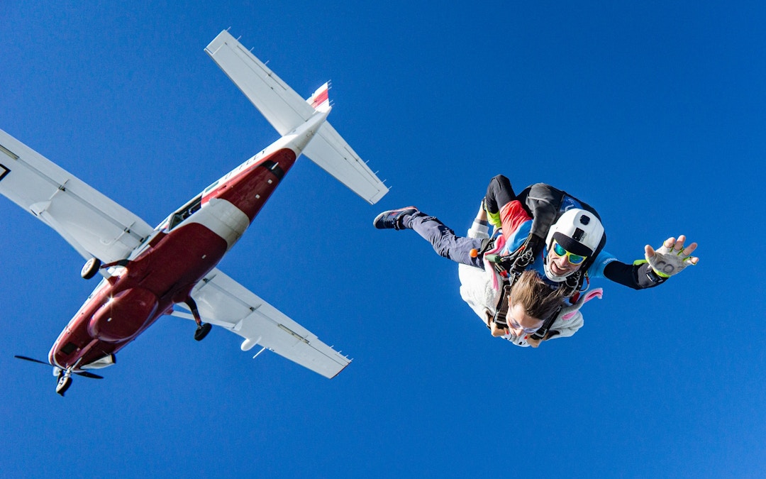 Skydiving in Interlaken
