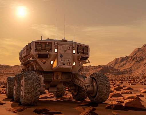 Kennedy Space Center Attractions - Mars Rover Vehicle Navigator®