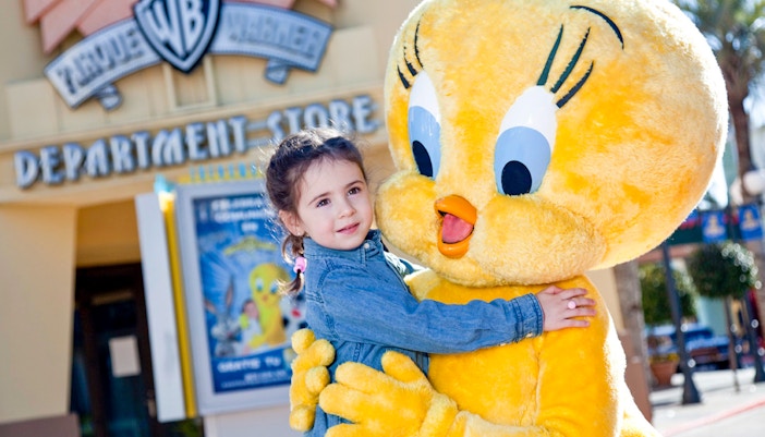 Madri em março - Parque Warner