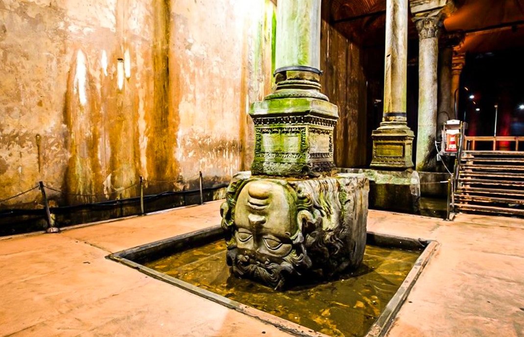 cisterna da basílica istambul
