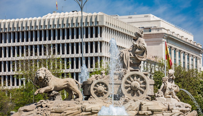 Monuments in Madrid - Cibeles Fountain