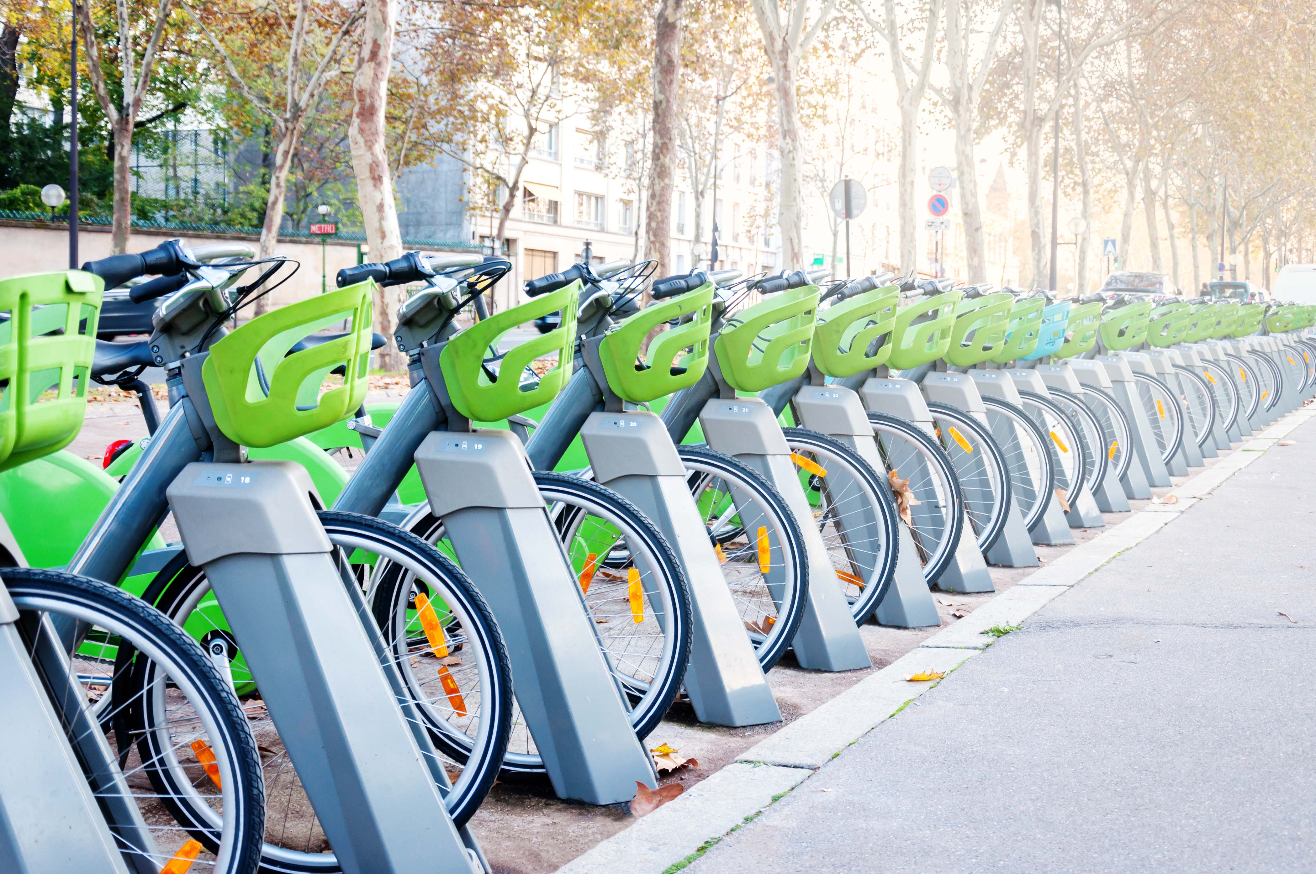 Paris Public Transport - Rented Bikes