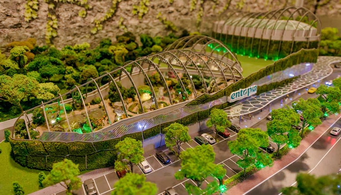 Entopia no Penang Butterfly Farm: o primeiro do mundo