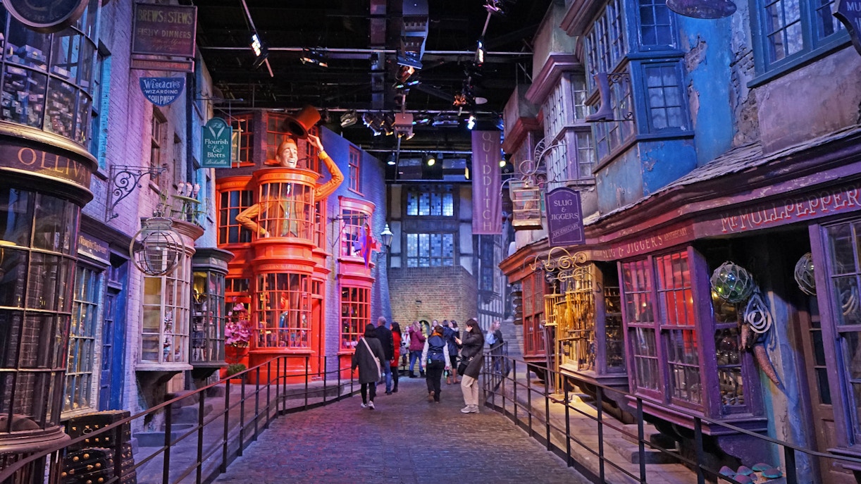 diagon alley harry potter studio