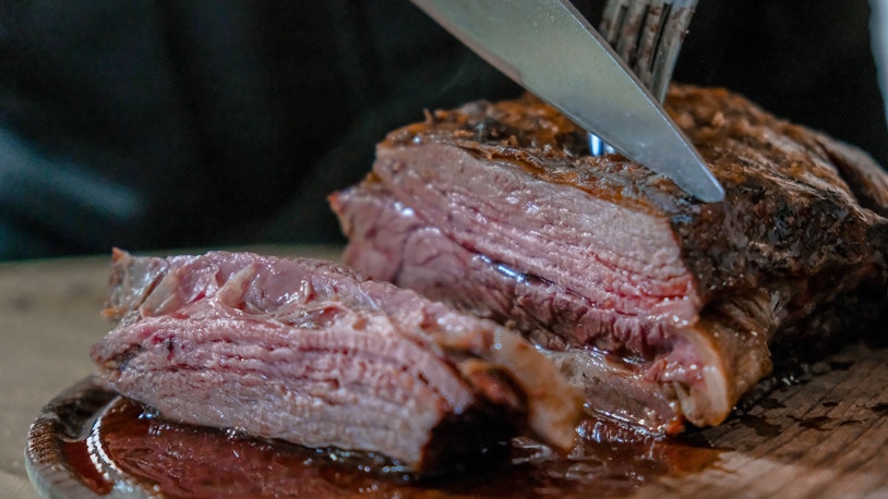 Barcelona en diciembre cerdo asado