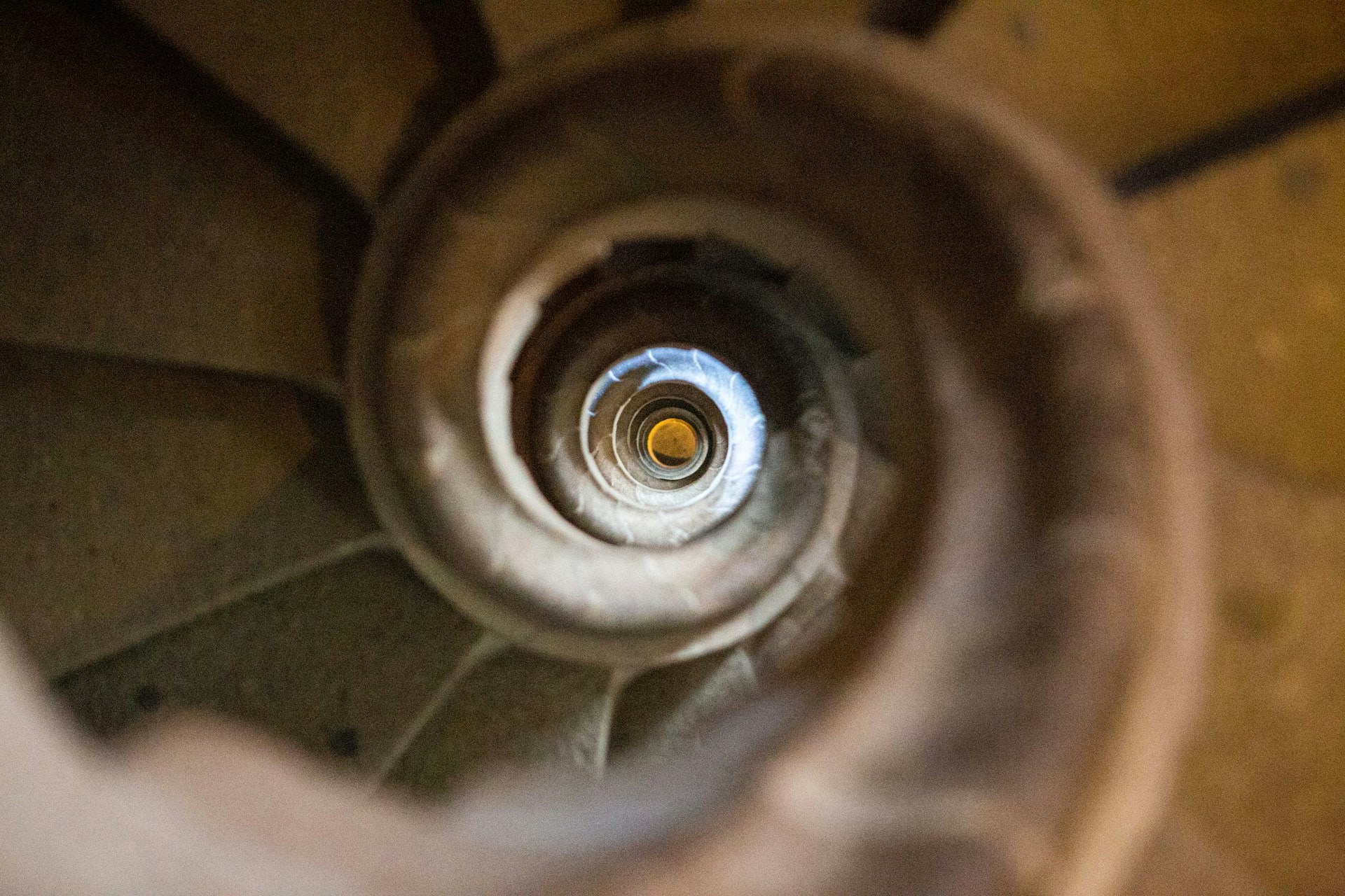 Escaleras en forma de espiral