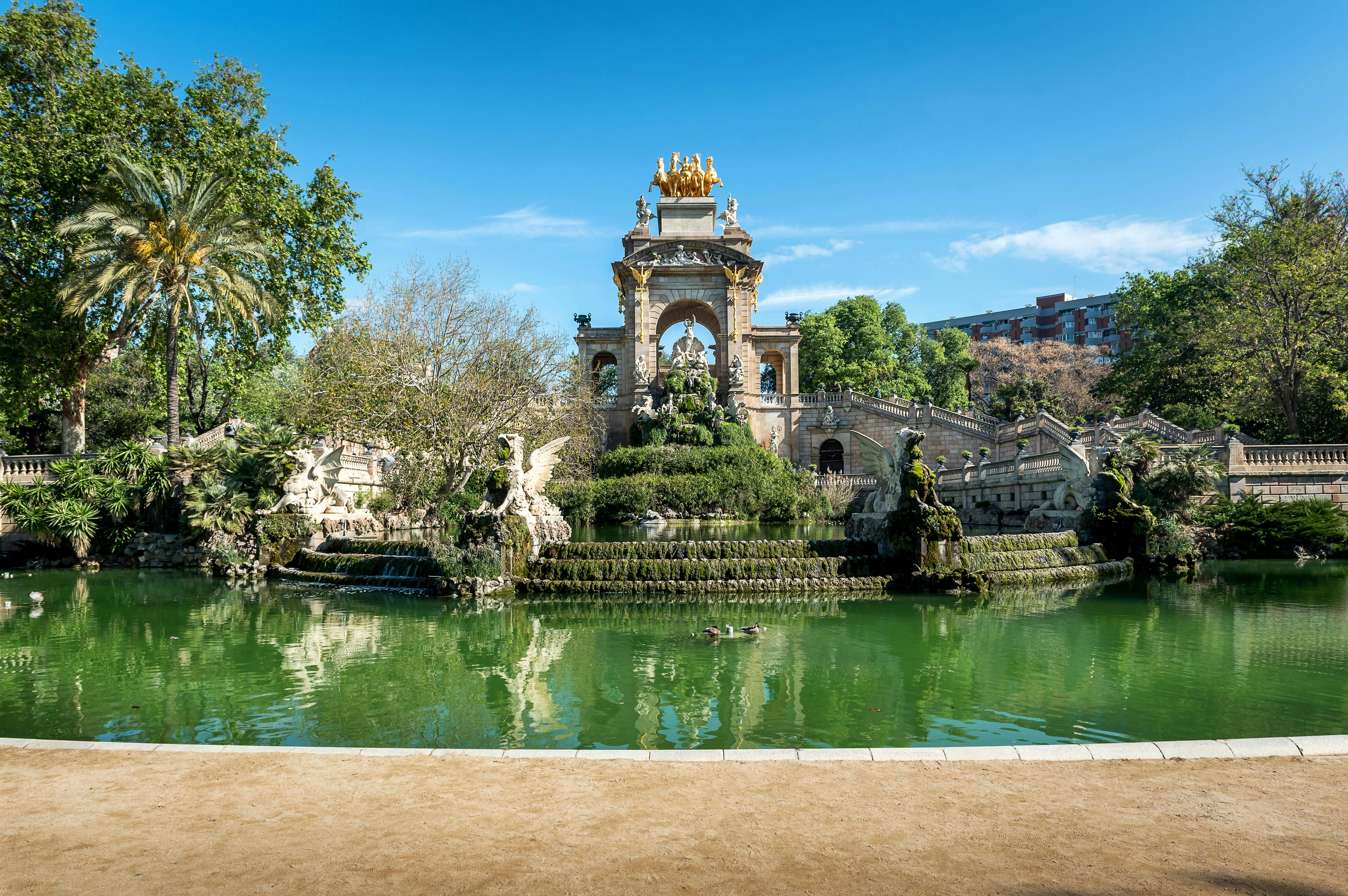 Cascada fountain at Parc de la Ciutadella