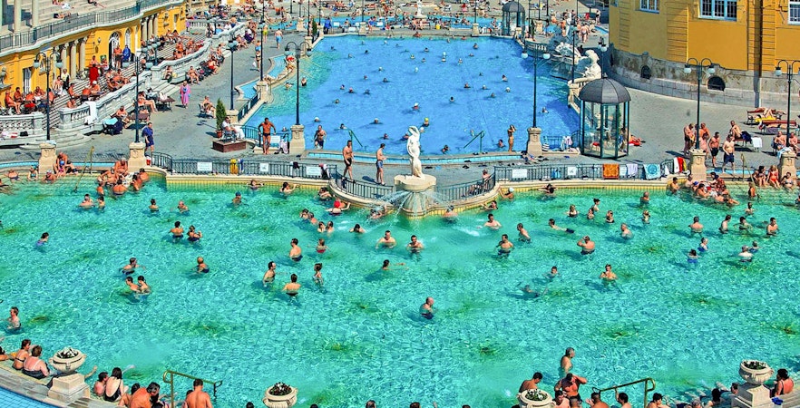 Budapest Baths in Winter