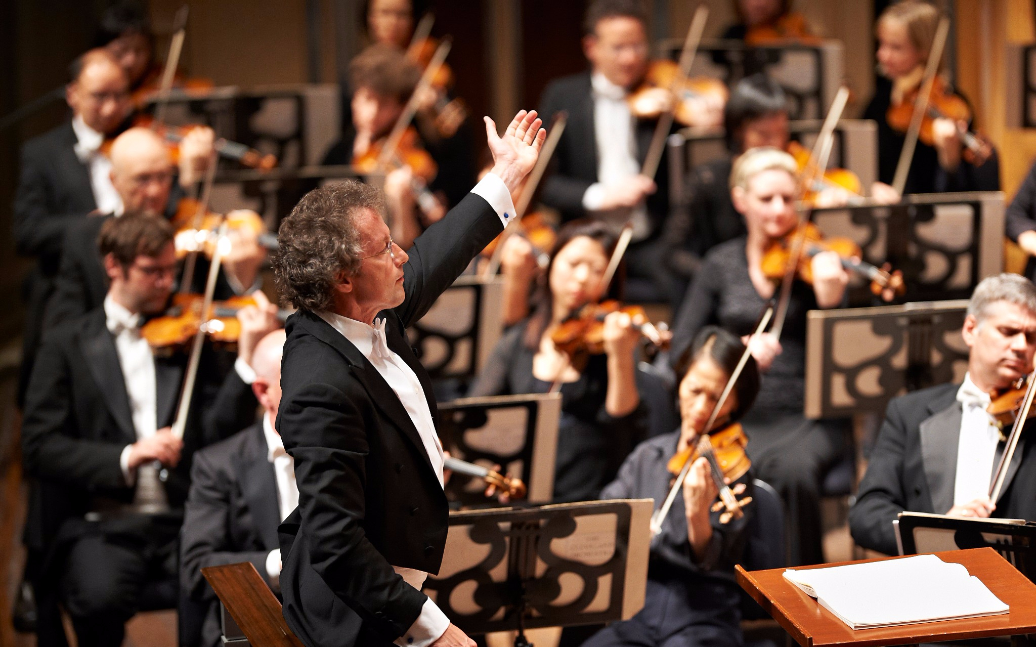 Orchestra performing at the Saint Chapelle, Paris