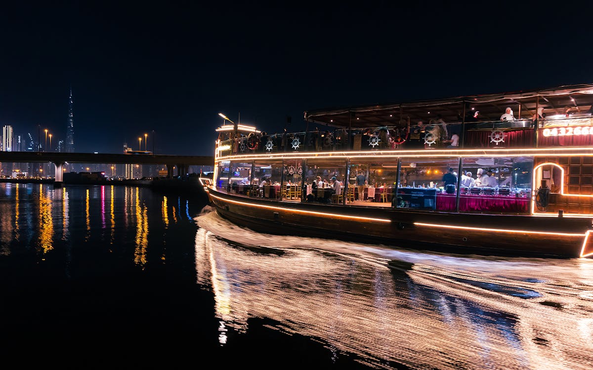 dubai water canal cruise with dinner + optional transfers-4 dubai water canal cruise with dinner + optional transfers-4