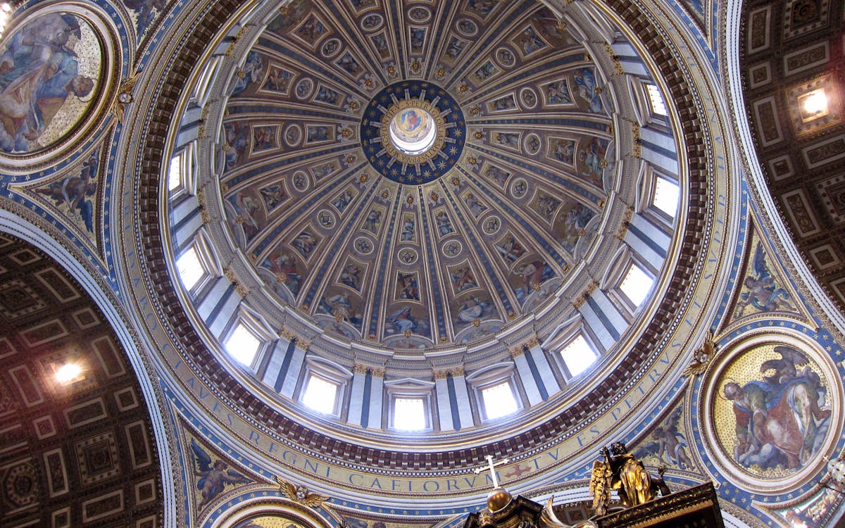 guided tour of st. peter's basilica and dome-3 guided tour of st. peter's basilica and dome-3