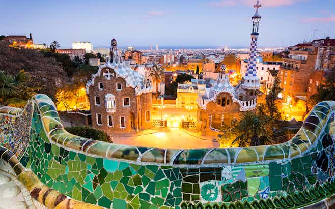 Barcelona in 1 day- park Guell 