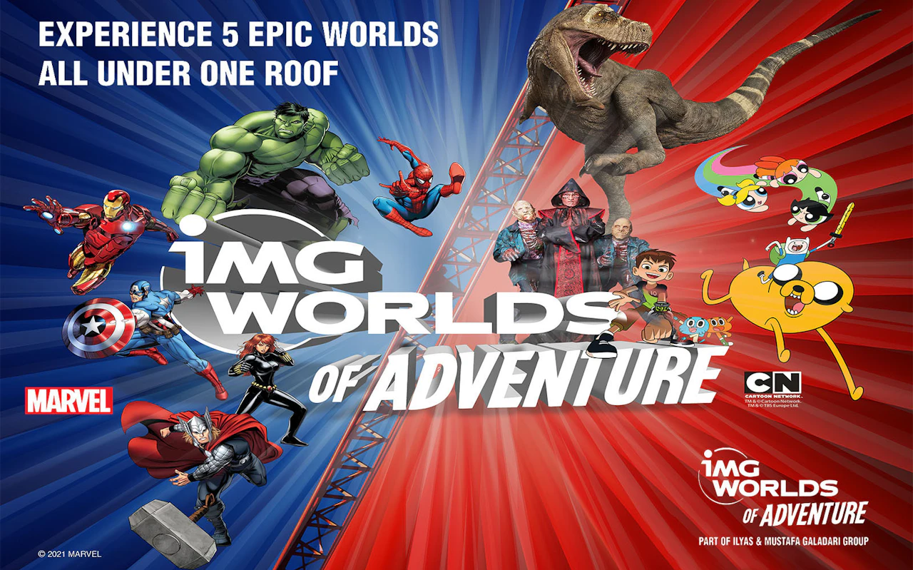IMG Worlds of Adventure: Eintrittstickets mit kostenlosem Fast Track-Zugang