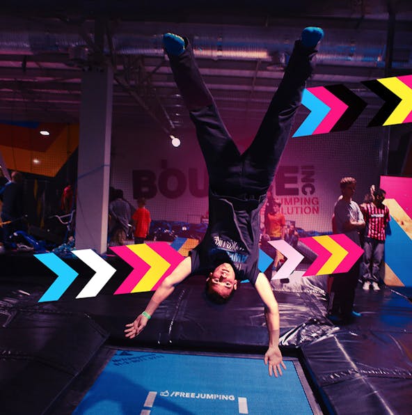 Head Out To The Biggest Trampoline Park In The Middle East At Bounce Dubai