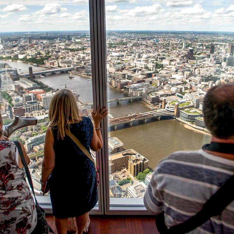 Thames Cruise and view from the shard