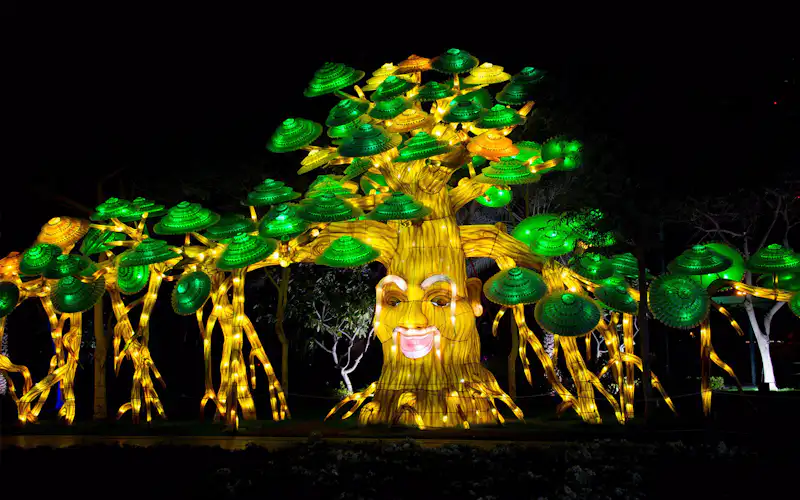 Dubai Glow Garden