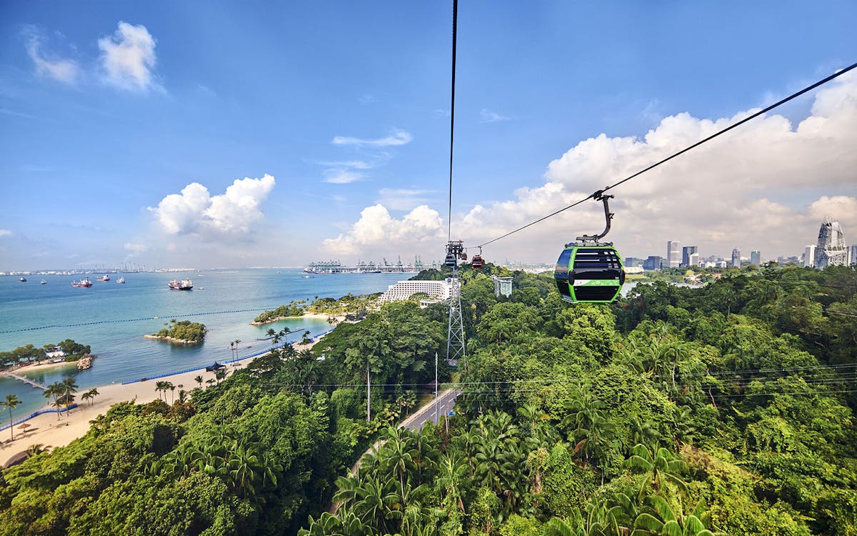 pass pour le téléphérique sky de singapour : billet aller-retour-5 pass pour le téléphérique sky de singapour : billet aller-retour-5