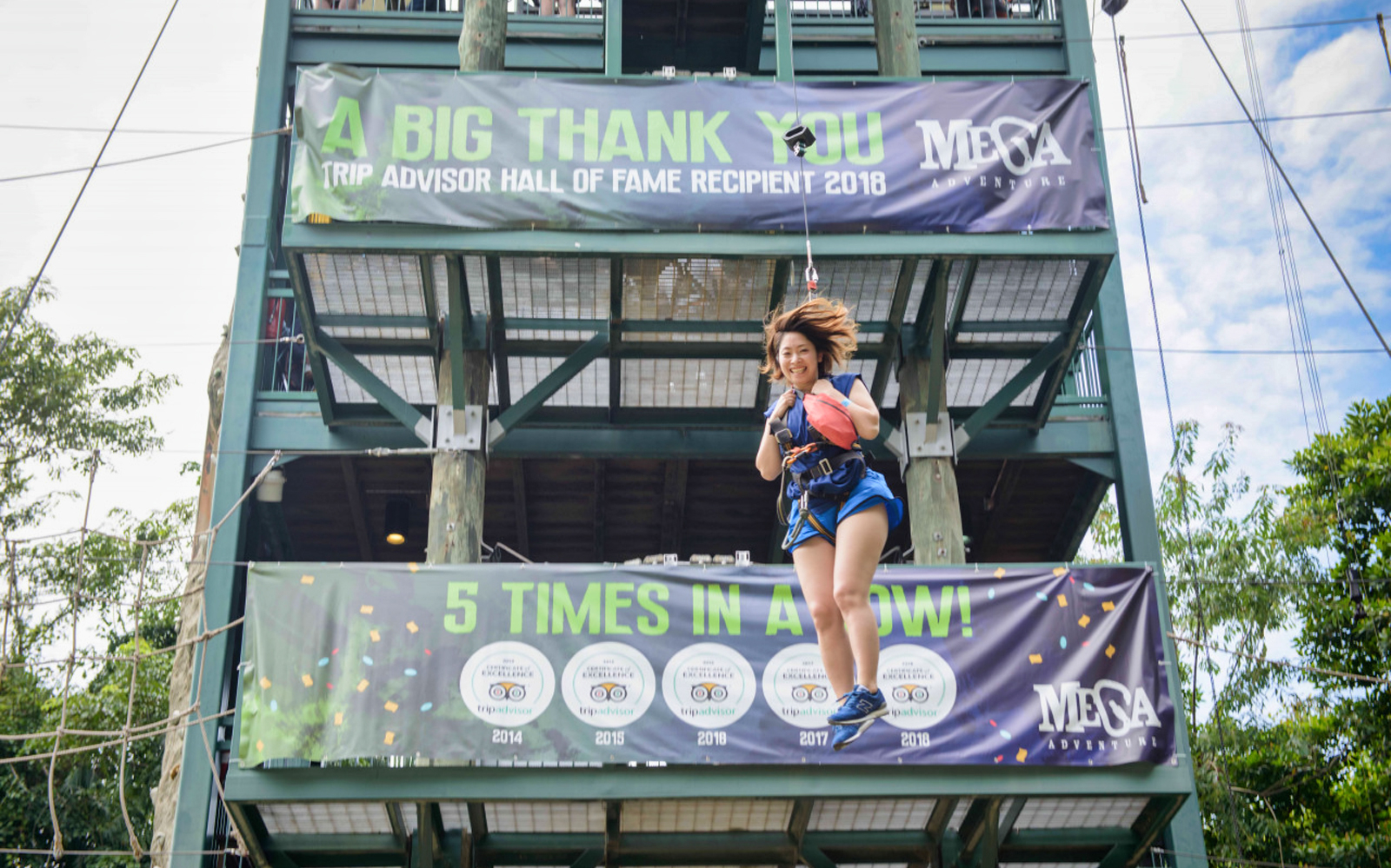 Mega Adventure Zip Climb Jump Headout