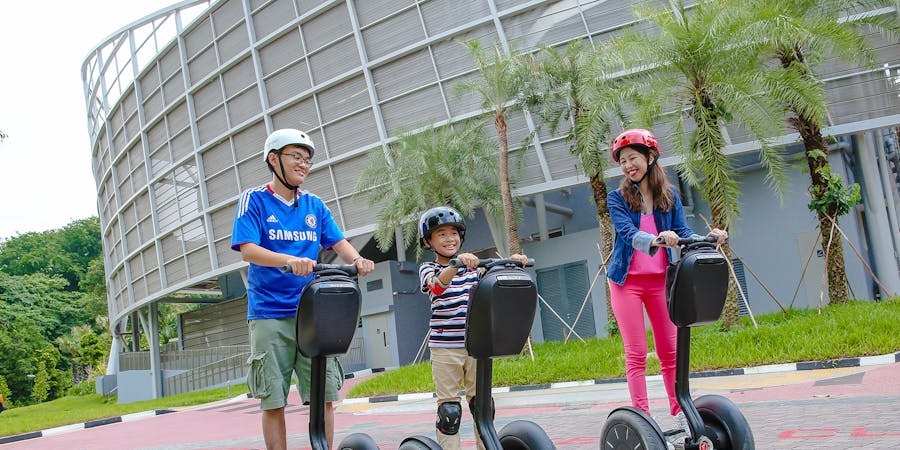 Singapore in April - Segway Ride