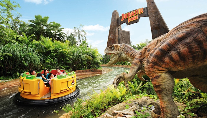 Universal Studios Singapore - The Lost World