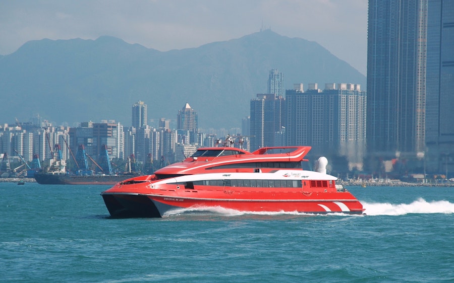 Turbo Jet Ferry between Hong Kong & Macau