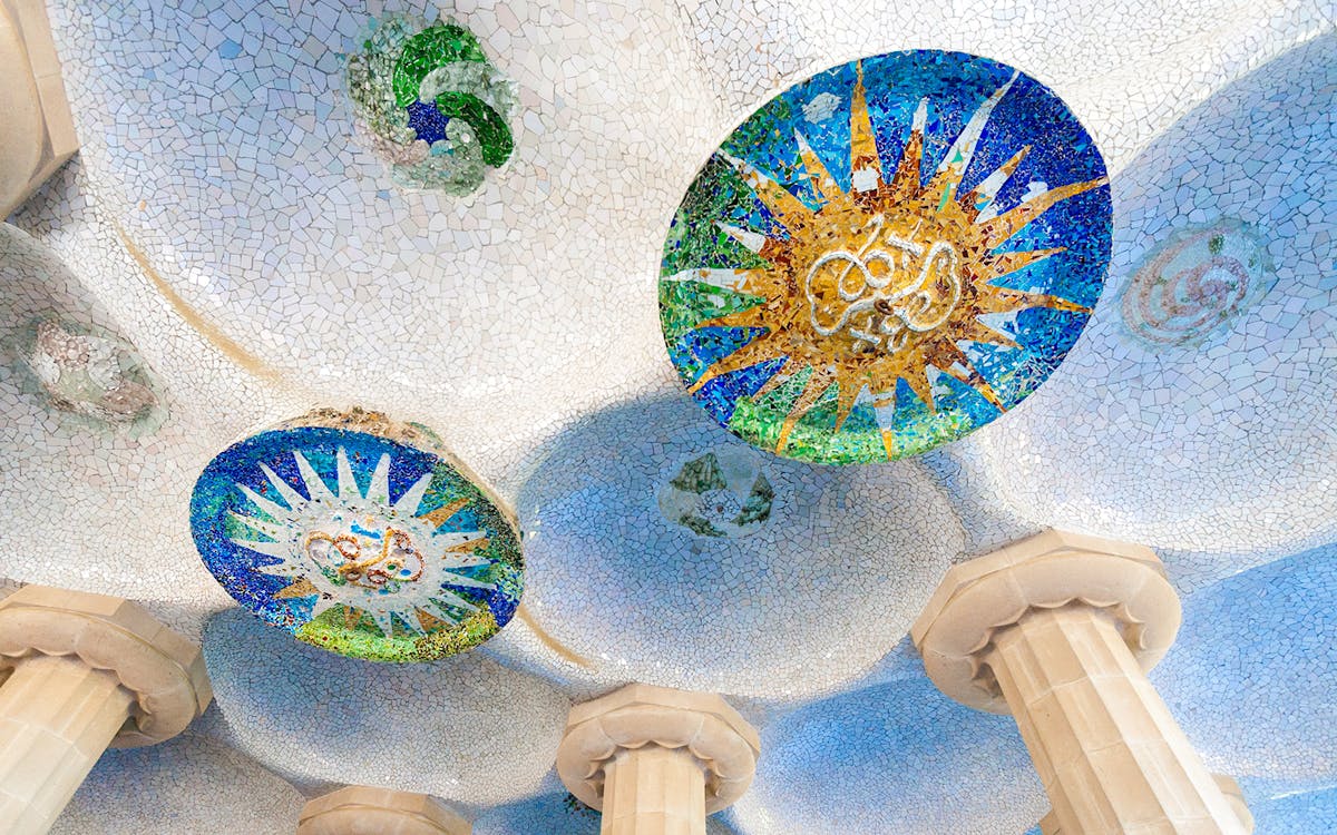 kombitickets: park güell + casa milà mit schnelleinlass-2 kombitickets: park güell + casa milà mit schnelleinlass-2